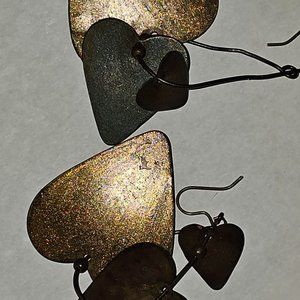 Vintage copper earrings